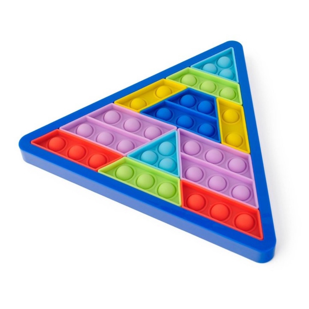 TARGET BULLSEYE PLAYGROUND Math Shape Popper BUBBLE FIDGET Puzzle
